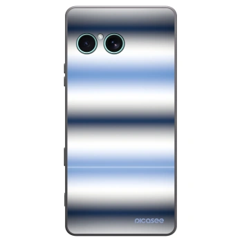 Picasee silikonski črni ovitek za Sony Xperia 10 VII - Static Lines