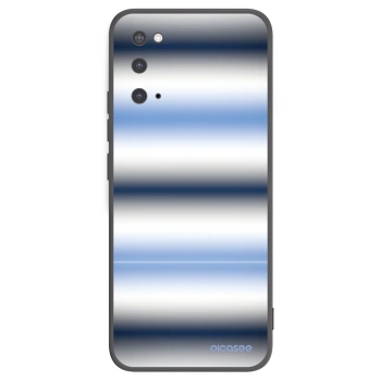 Picasee silikonski črni ovitek za Samsung Galaxy S20 G980F - Static Lines