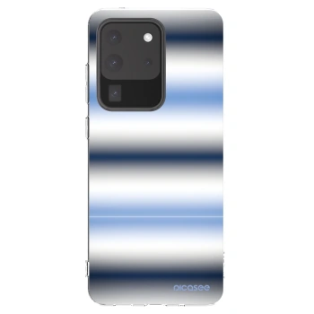 Picasee silikonski prozorni ovitek za Samsung Galaxy S20 Ultra 5G G988F - Static Lines