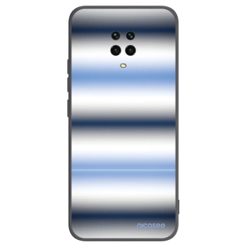 Picasee silikonski črni ovitek za Xiaomi Redmi Note 9 Pro - Static Lines