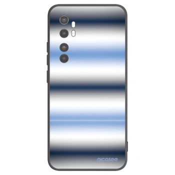 Picasee silikonski črni ovitek za Xiaomi Mi Note 10 Lite - Static Lines