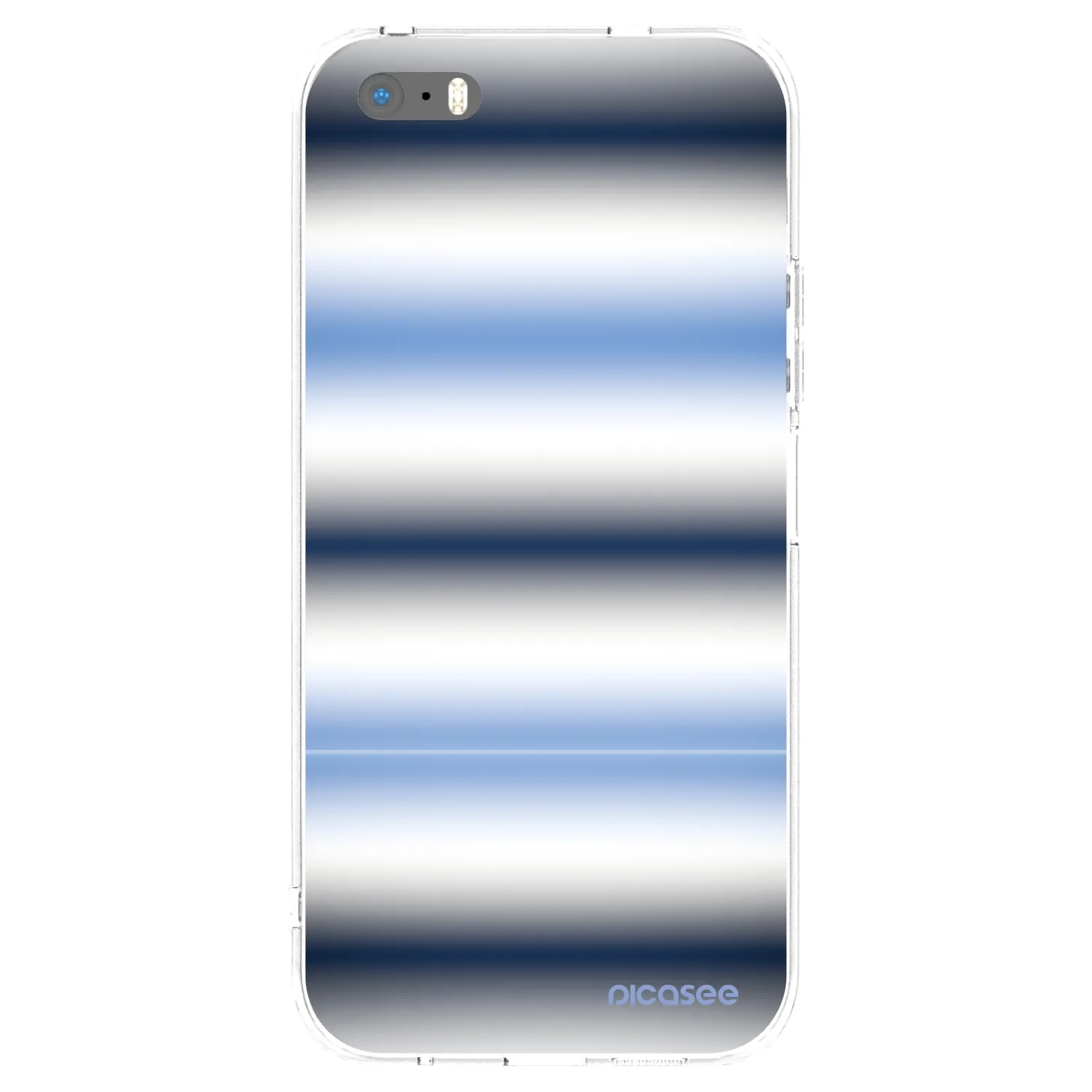 Picasee silikonski prozorni ovitek za Apple iPhone 6 Plus/6S Plus - Static Lines