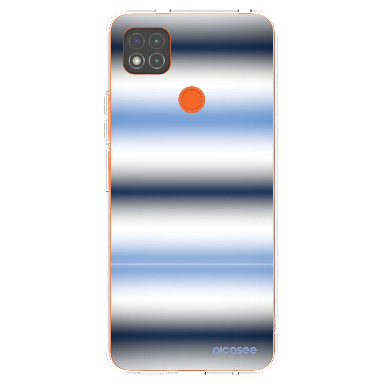 Picasee silikonski prozorni ovitek za Xiaomi Redmi 9C - Static Lines