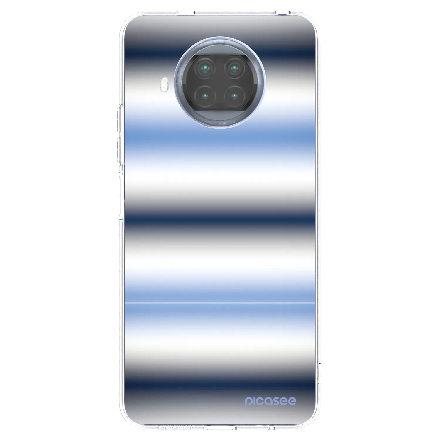 Picasee silikonski prozorni ovitek za Xiaomi Mi 10T Lite - Static Lines