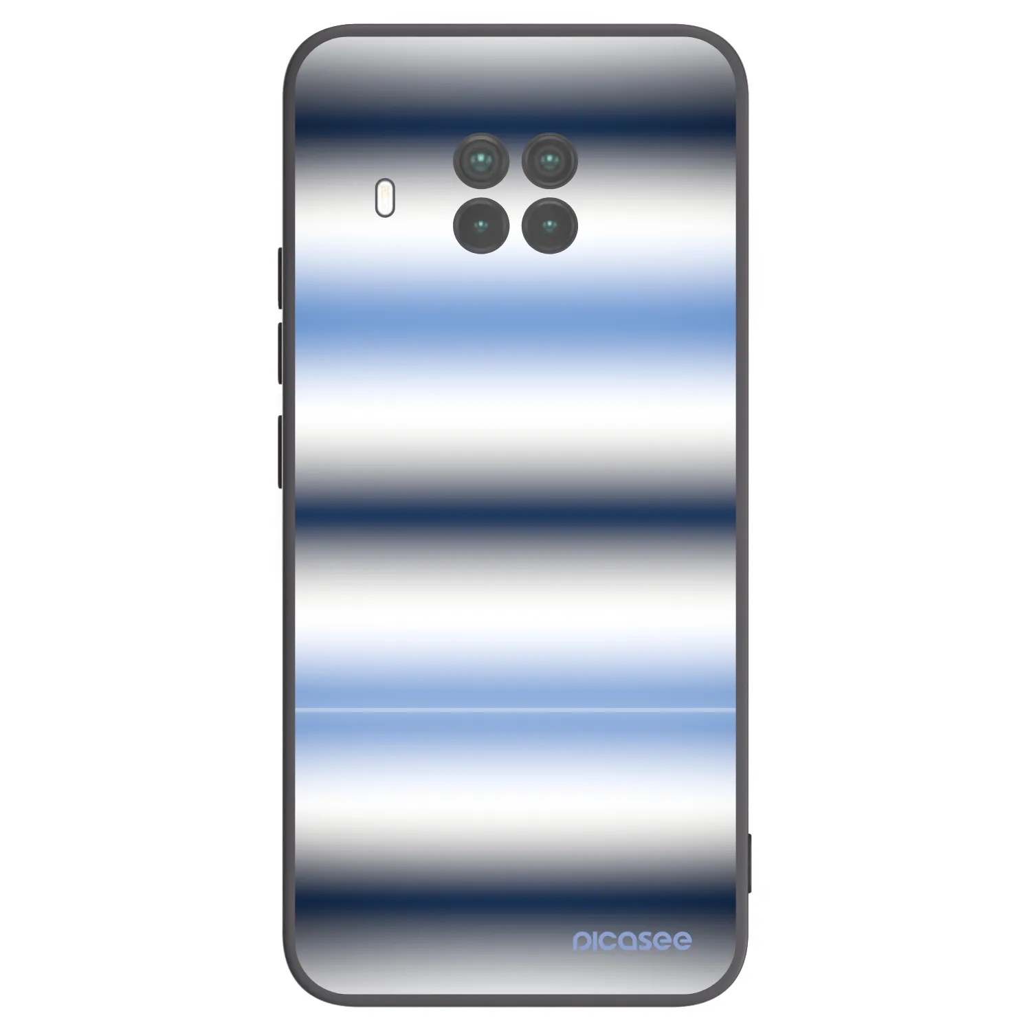 Picasee silikonski črni ovitek za Xiaomi Mi 10T Lite - Static Lines