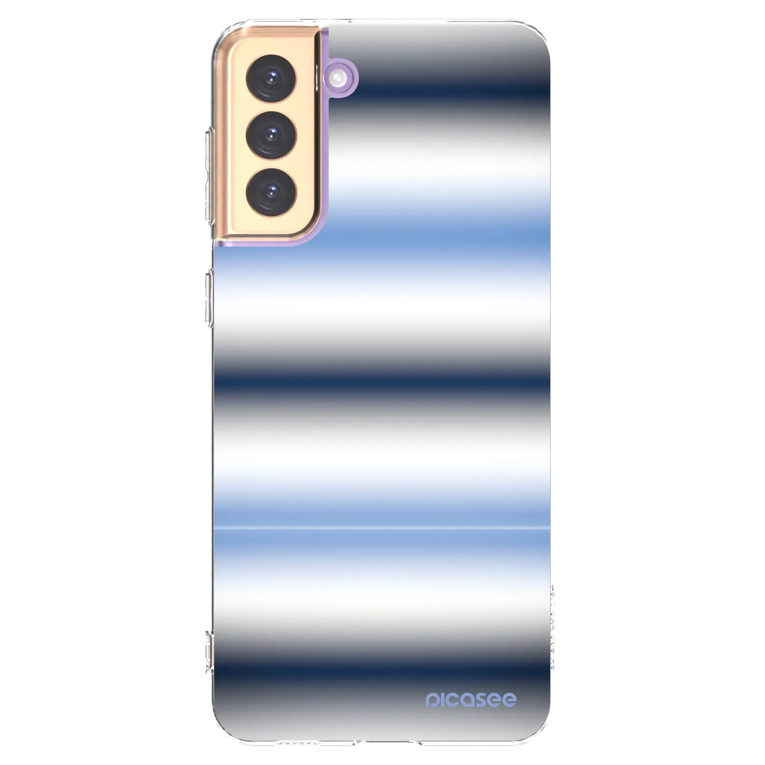 Picasee silikonski prozorni ovitek za Samsung Galaxy S21+ 5G G996F - Static Lines