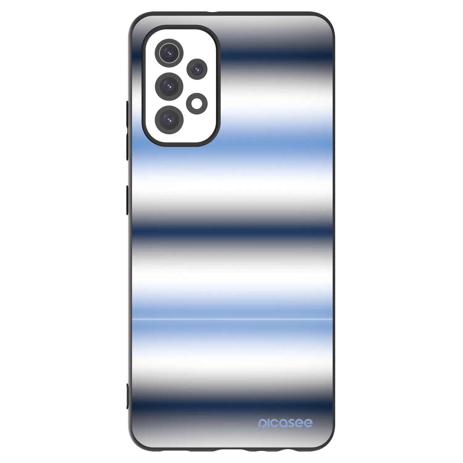 Picasee silikonski črni ovitek za Samsung Galaxy A32 5G A326B - Static Lines