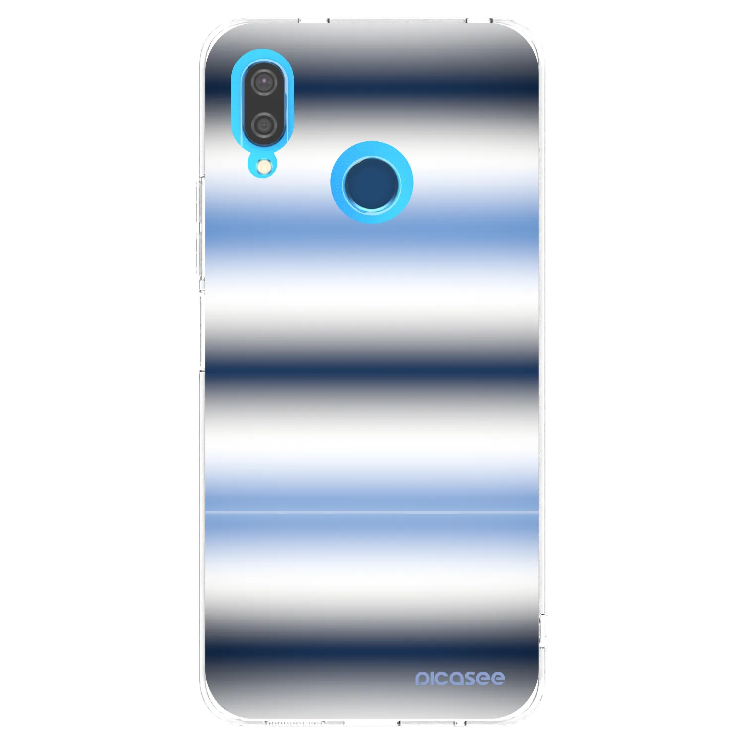 Picasee silikonski prozorni ovitek za Huawei P20 Lite - Static Lines
