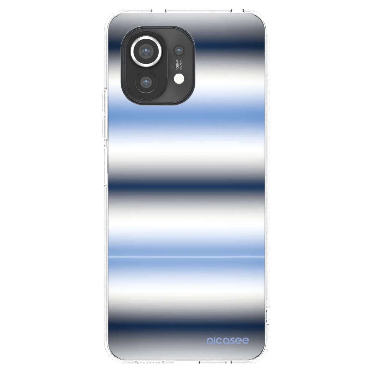Picasee silikonski prozorni ovitek za Xiaomi Mi 11 - Static Lines