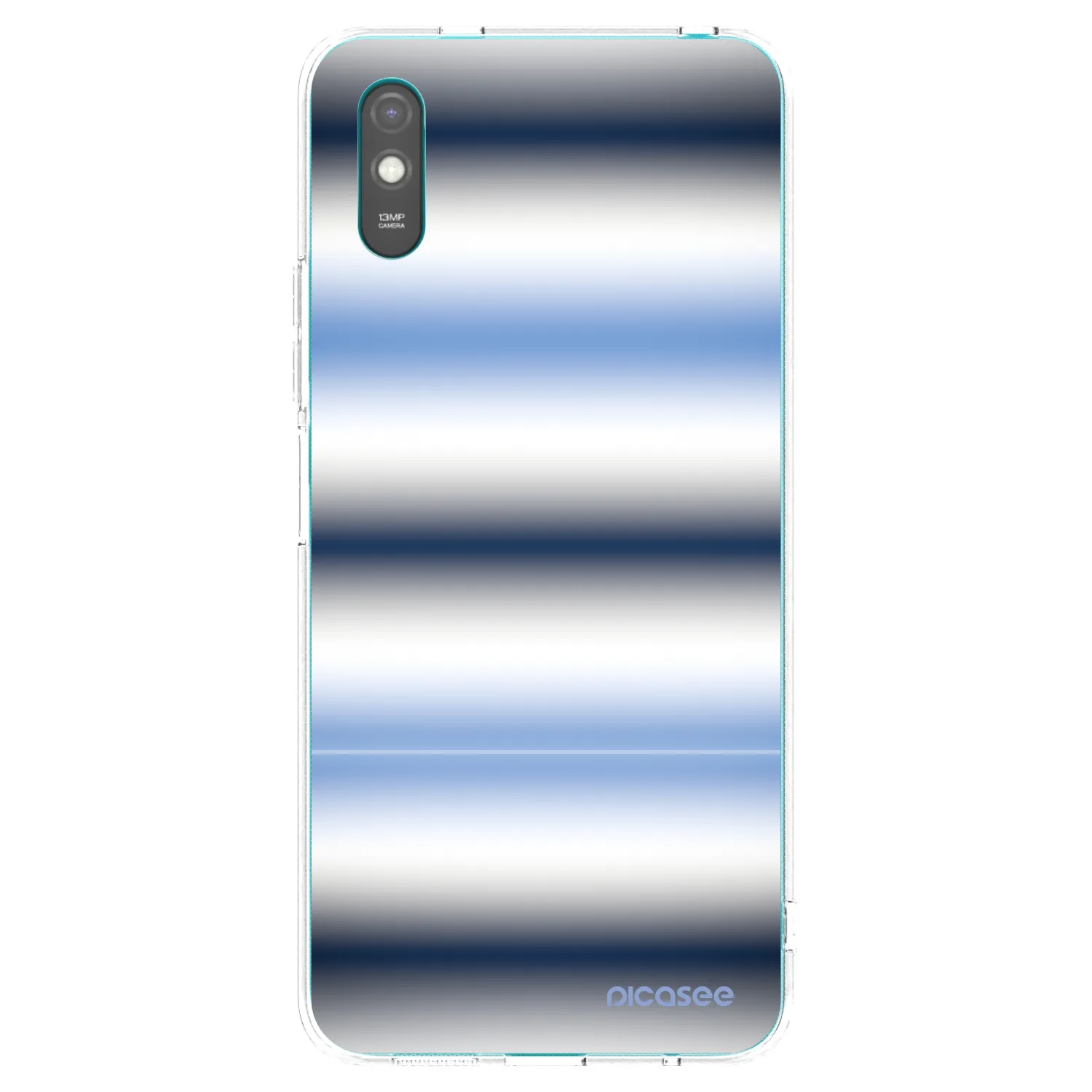 Picasee silikonski prozorni ovitek za Xiaomi Redmi 9AT - Static Lines