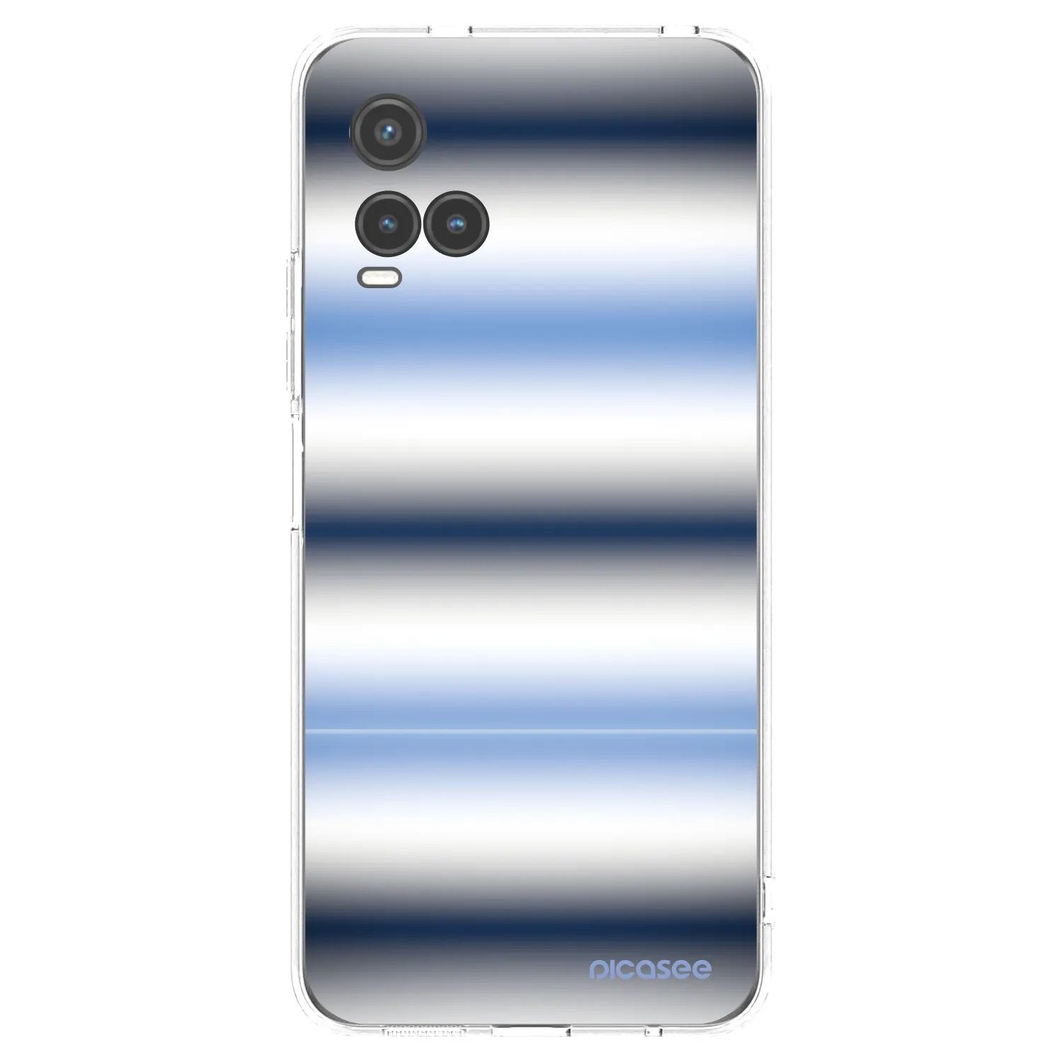 Picasee silikonski prozorni ovitek za Vivo Y33s - Static Lines