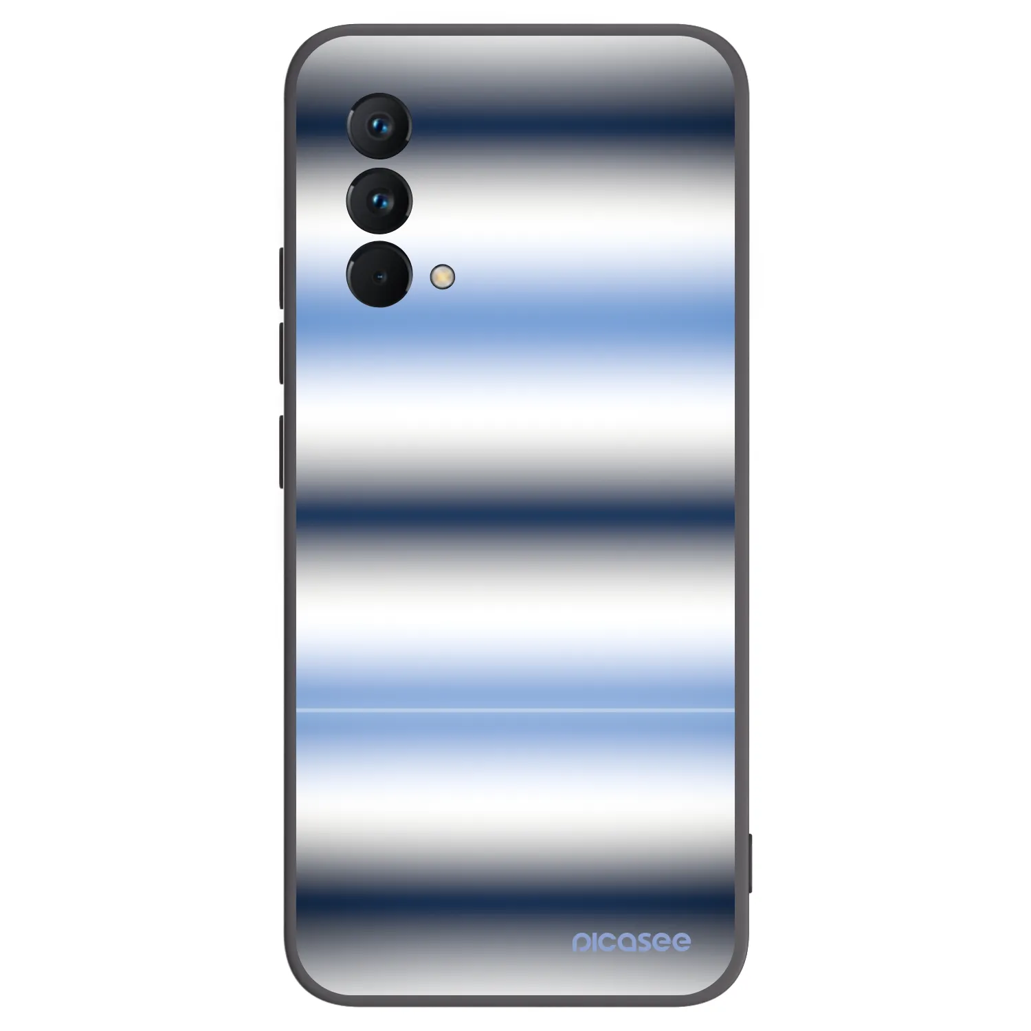 Picasee silikonski črni ovitek za Realme GT Master Edition 5G - Static Lines