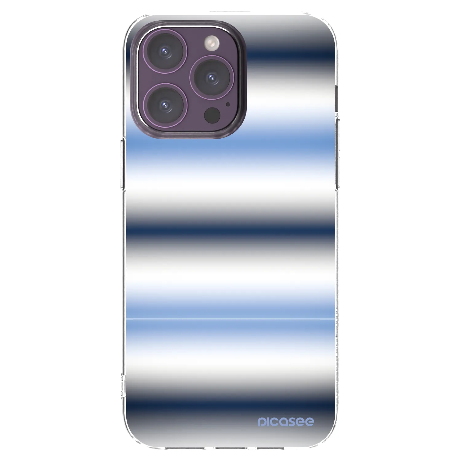 Picasee silikonski prozorni ovitek za Apple iPhone 14 Pro Max - Static Lines