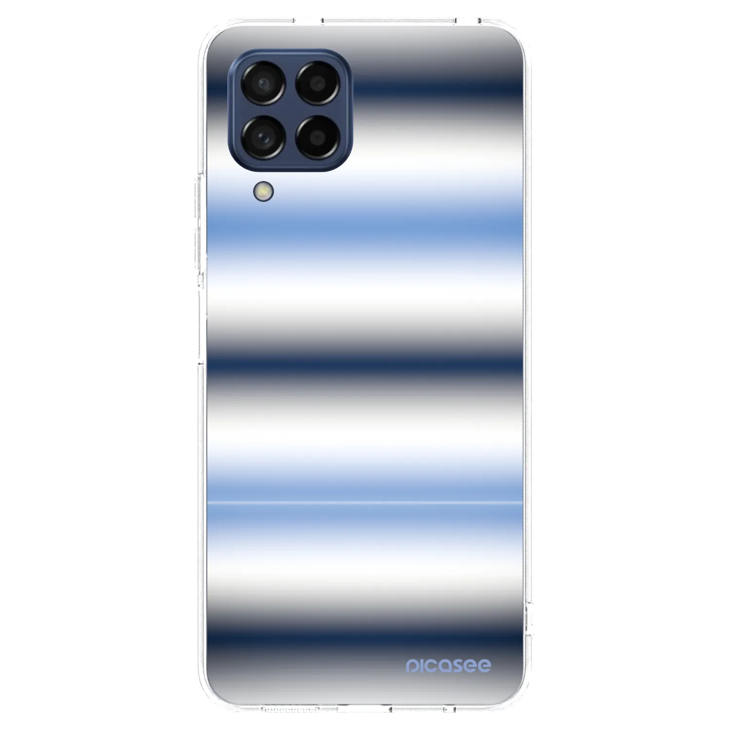 Picasee silikonski prozorni ovitek za Samsung Galaxy M53 5G - Static Lines