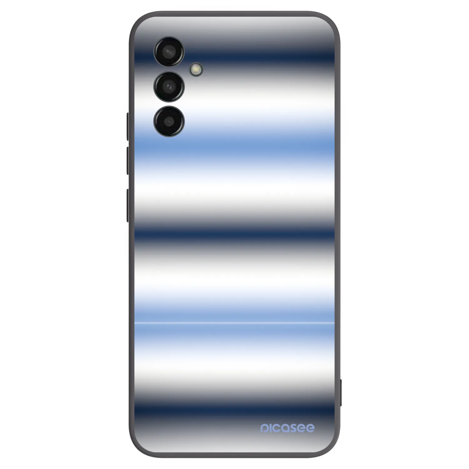 Picasee silikonski črni ovitek za Samsung Galaxy M13 M135F - Static Lines