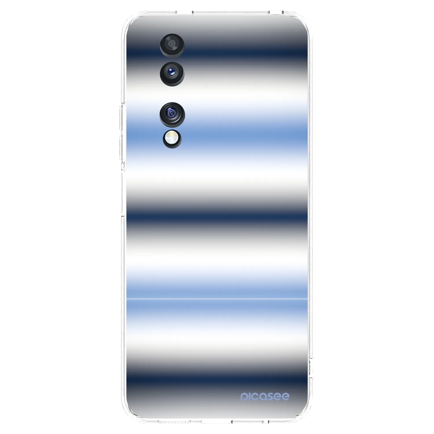 Picasee silikonski prozorni ovitek za Honor 70 - Static Lines