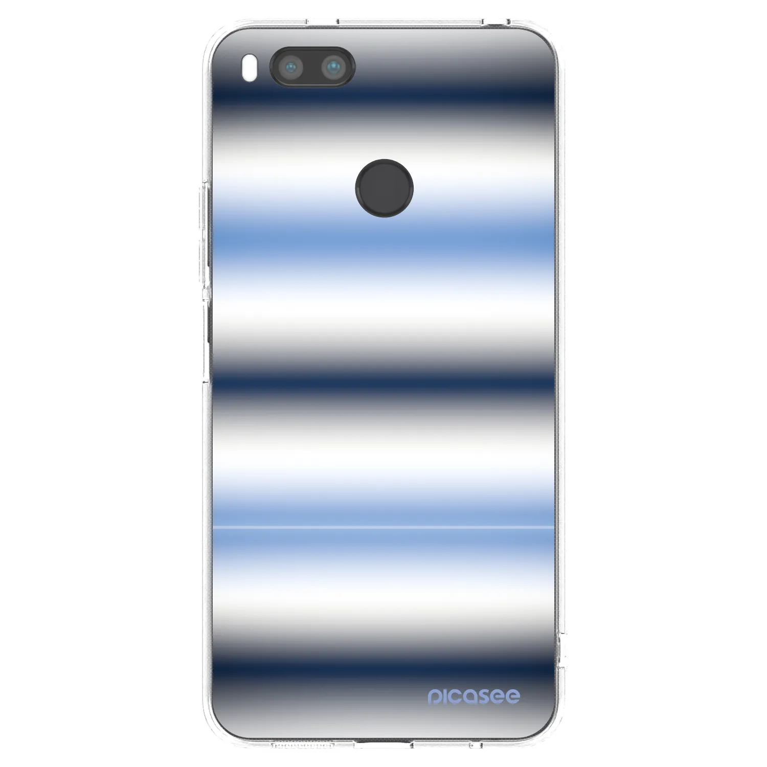 Picasee silikonski prozorni ovitek za Xiaomi Redmi A1 - Static Lines