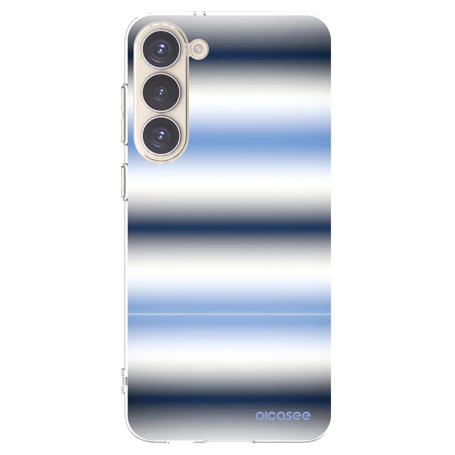 Picasee silikonski prozorni ovitek za Samsung Galaxy S23+ 5G - Static Lines