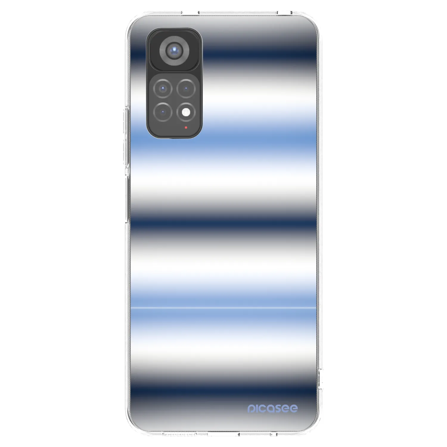 Picasee silikonski prozorni ovitek za Xiaomi Redmi Note 11S 5G - Static Lines