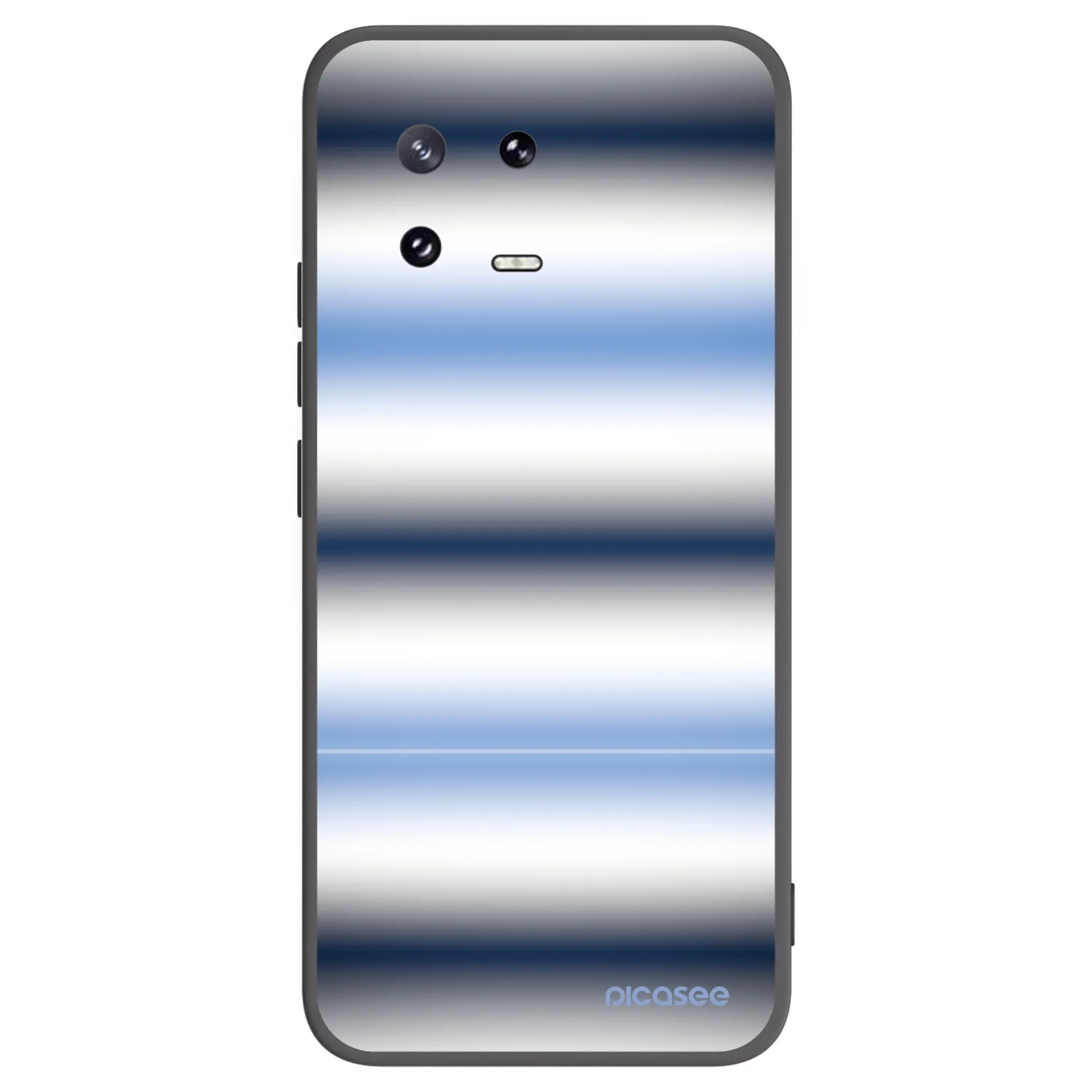 Picasee silikonski črni ovitek za Xiaomi 13 Pro - Static Lines
