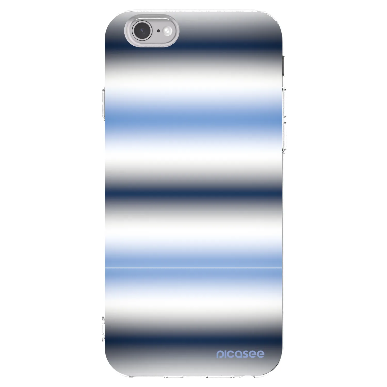 Picasee silikonski prozorni ovitek za Apple iPhone 6/6S - Static Lines