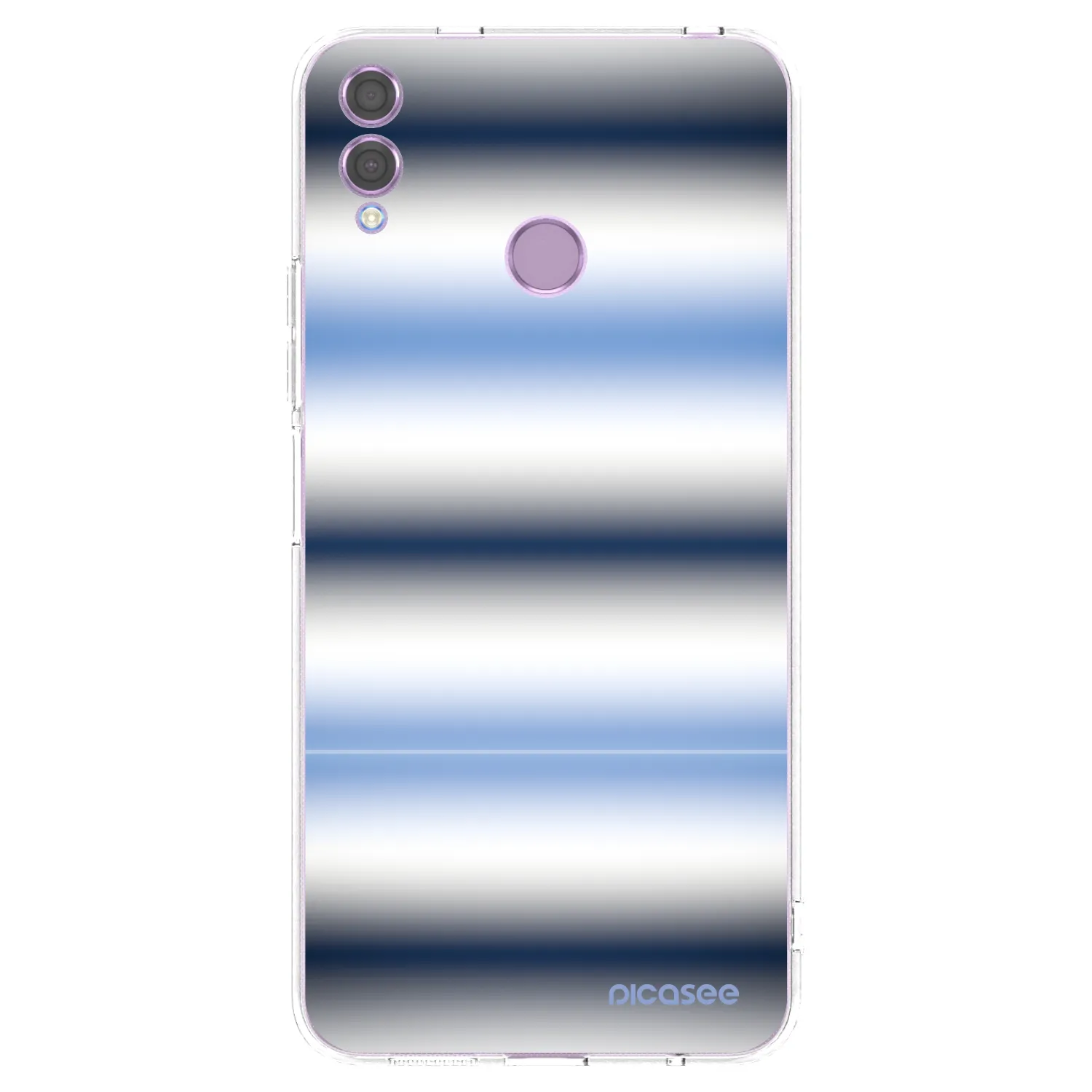 Picasee silikonski prozorni ovitek za Honor 8X - Static Lines