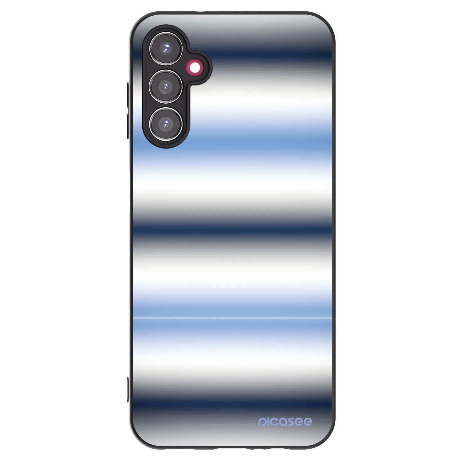 Picasee silikonski črni ovitek za Samsung Galaxy A14 5G A146P - Static Lines