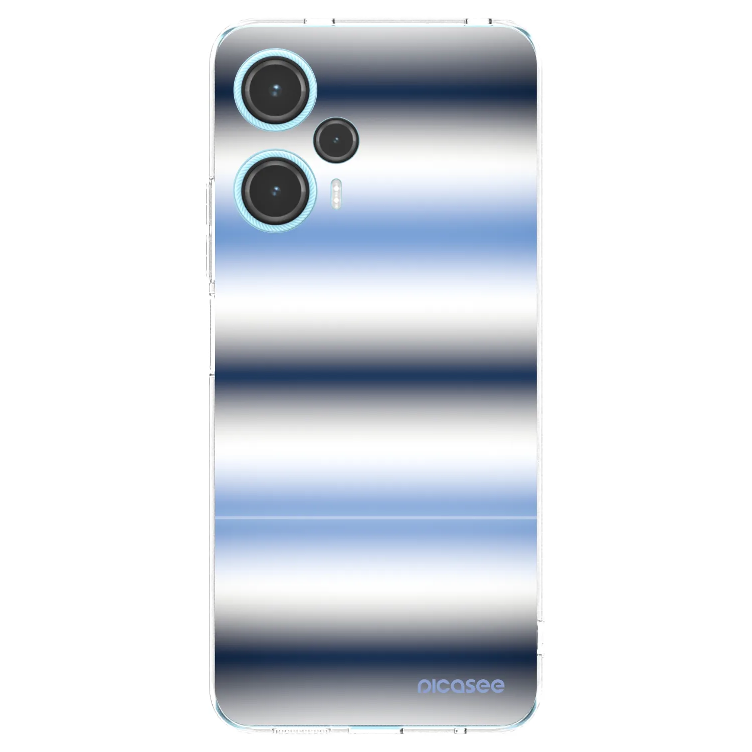 Picasee silikonski prozorni ovitek za Xiaomi Poco F5 - Static Lines