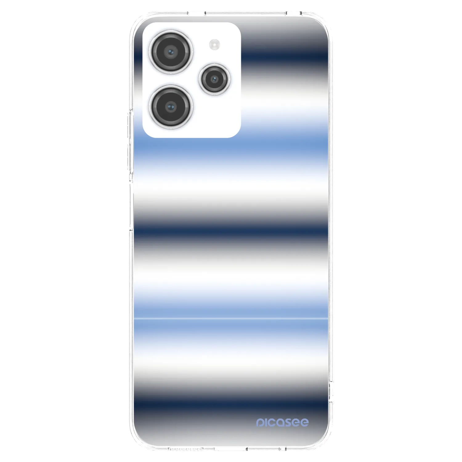 Picasee silikonski prozorni ovitek za Xiaomi Redmi 12 4G - Static Lines
