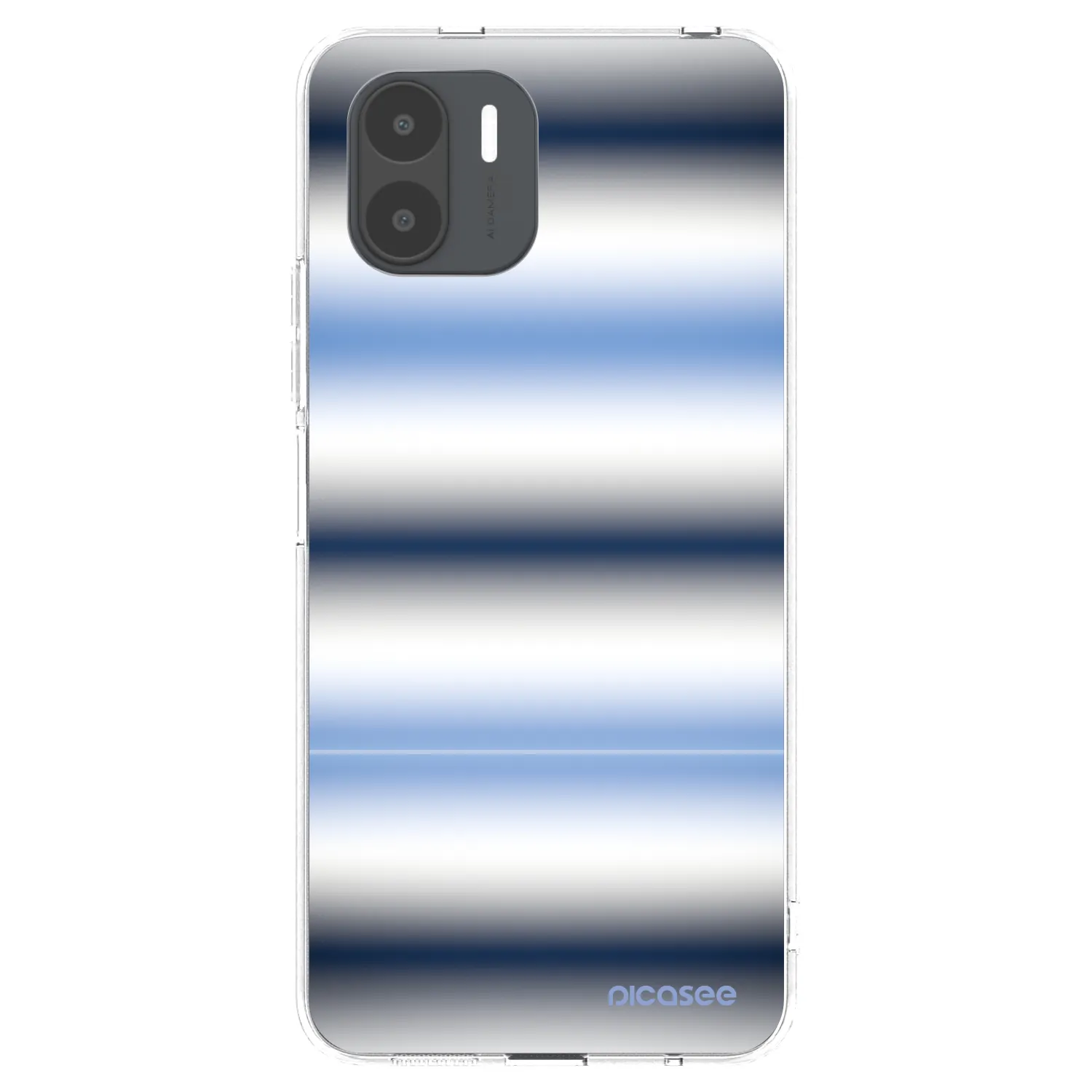 Picasee silikonski prozorni ovitek za Xiaomi Redmi A2 - Static Lines