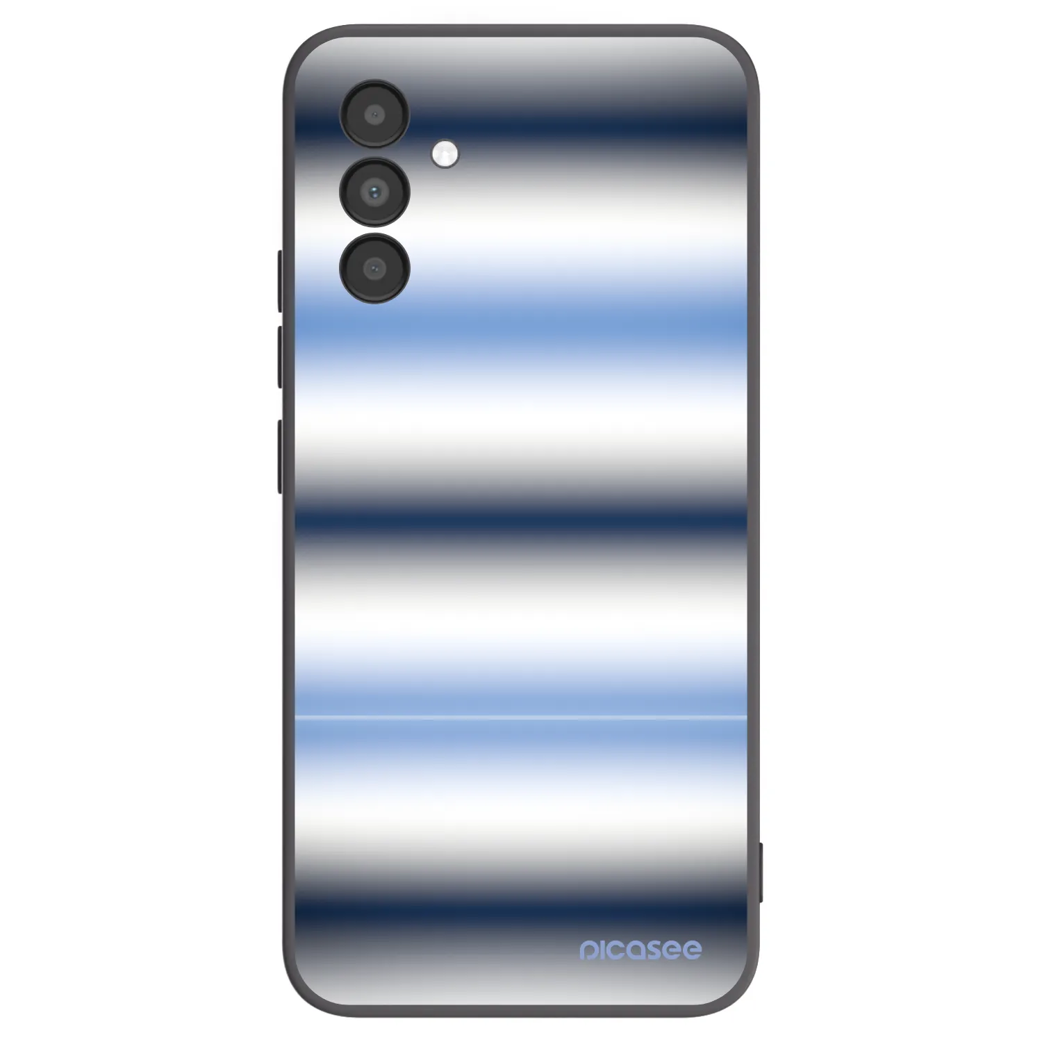 Picasee silikonski črni ovitek za Samsung Galaxy A04s A047F - Static Lines