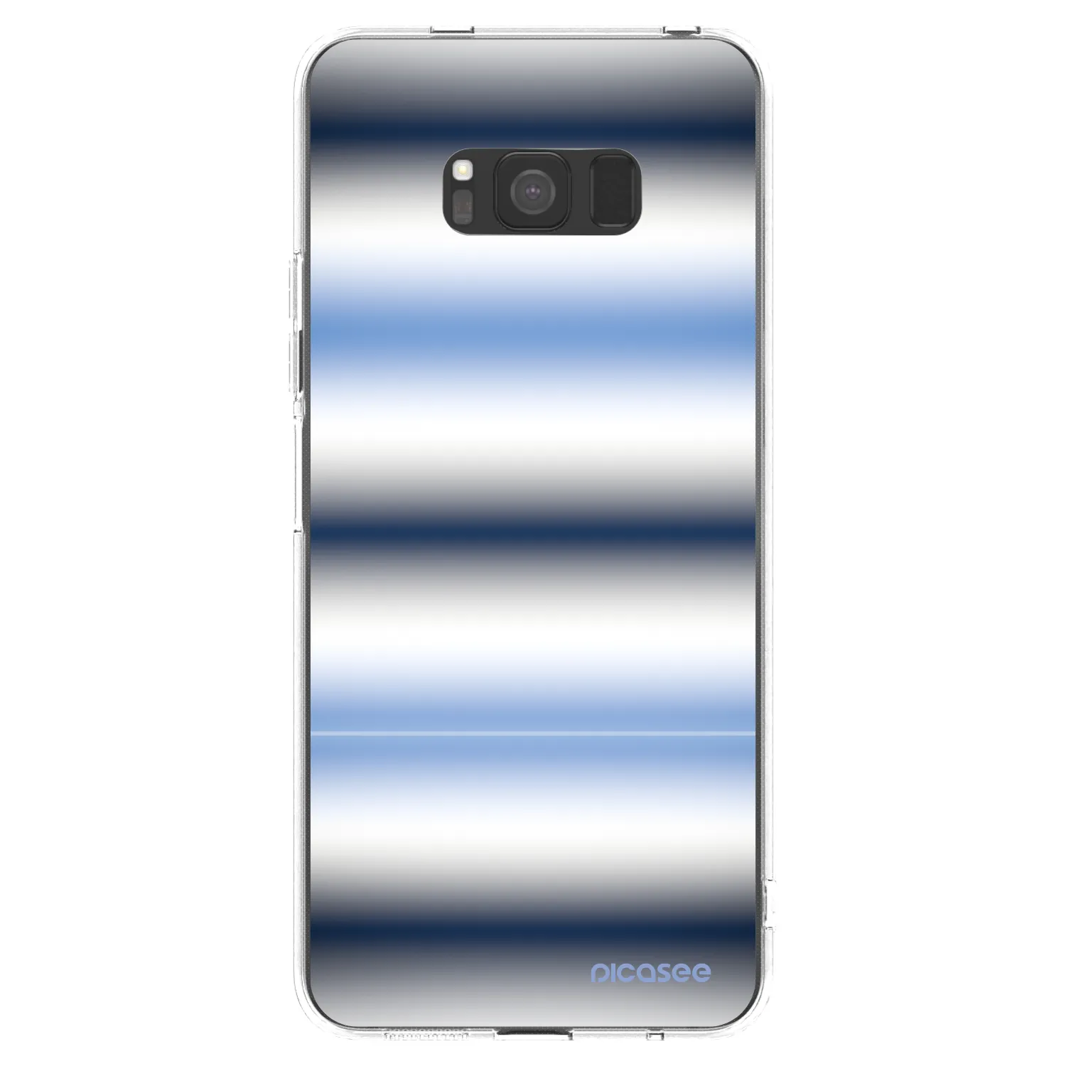 Picasee silikonski prozorni ovitek za Samsung Galaxy S8 G950F - Static Lines