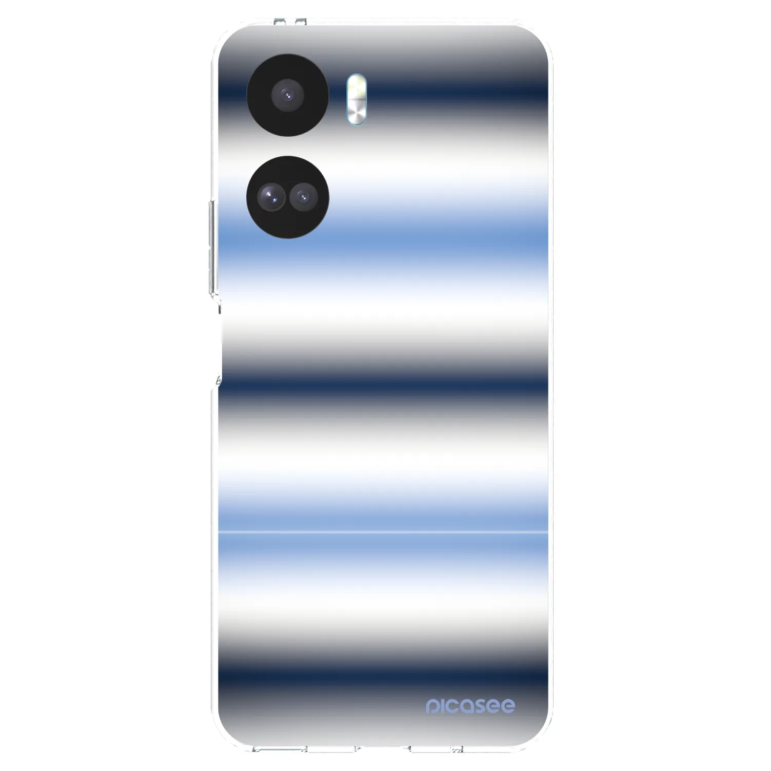Picasee silikonski prozorni ovitek za Honor 90 Lite 5G - Static Lines