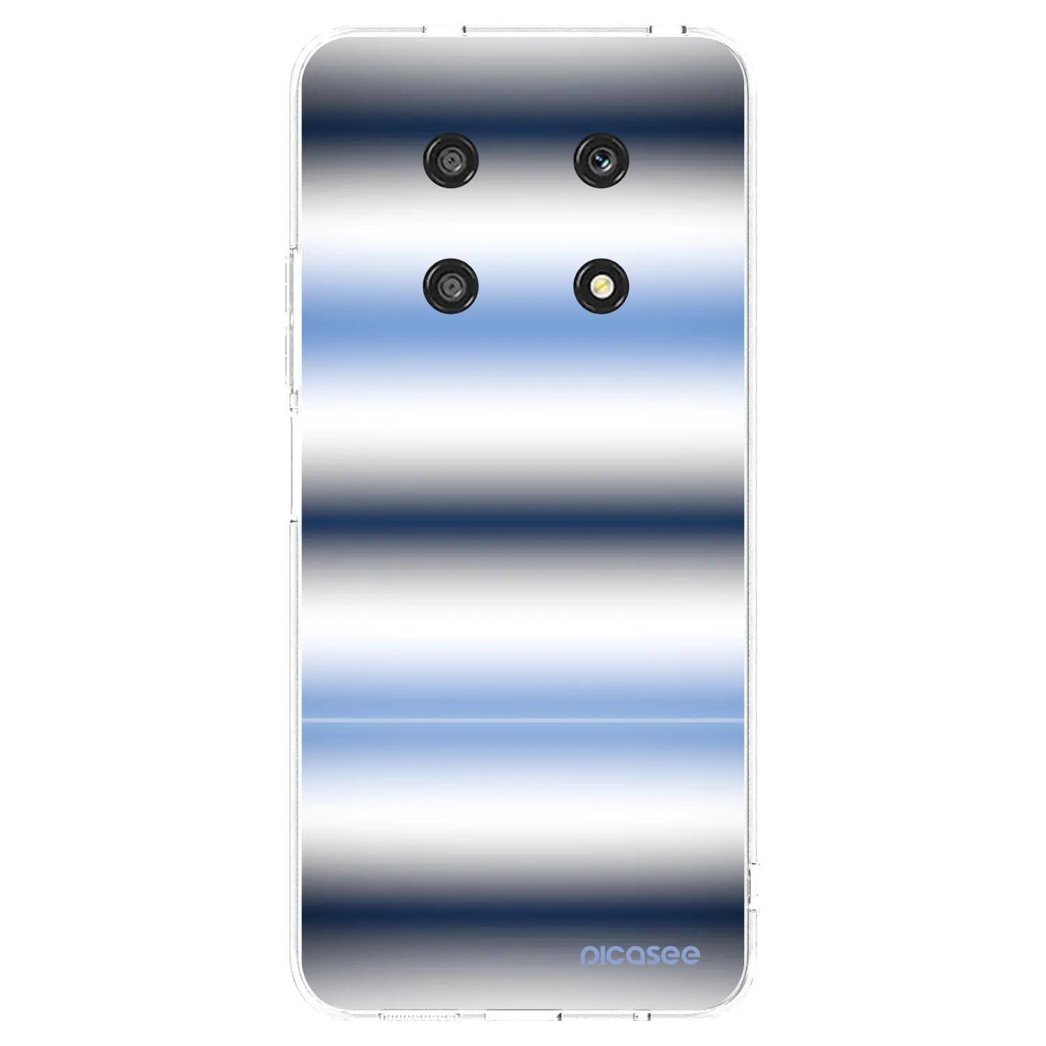 Picasee silikonski prozorni ovitek za Honor Magic4 Lite 5G - Static Lines