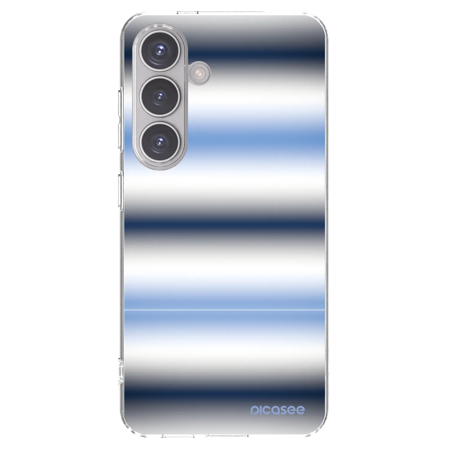 Picasee silikonski prozorni ovitek za Samsung Galaxy S24 S921B 5G - Static Lines