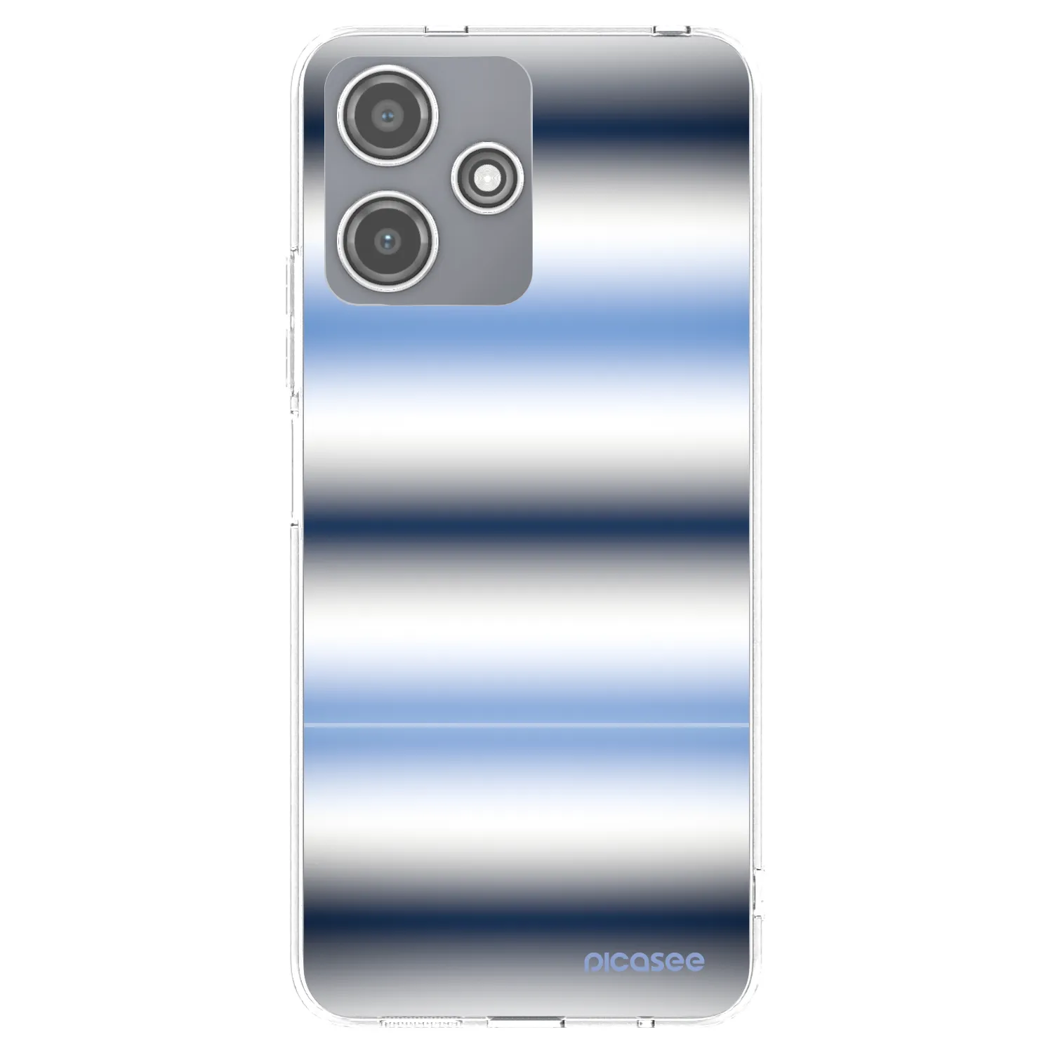 Picasee silikonski prozorni ovitek za Xiaomi Redmi 12 5G - Static Lines