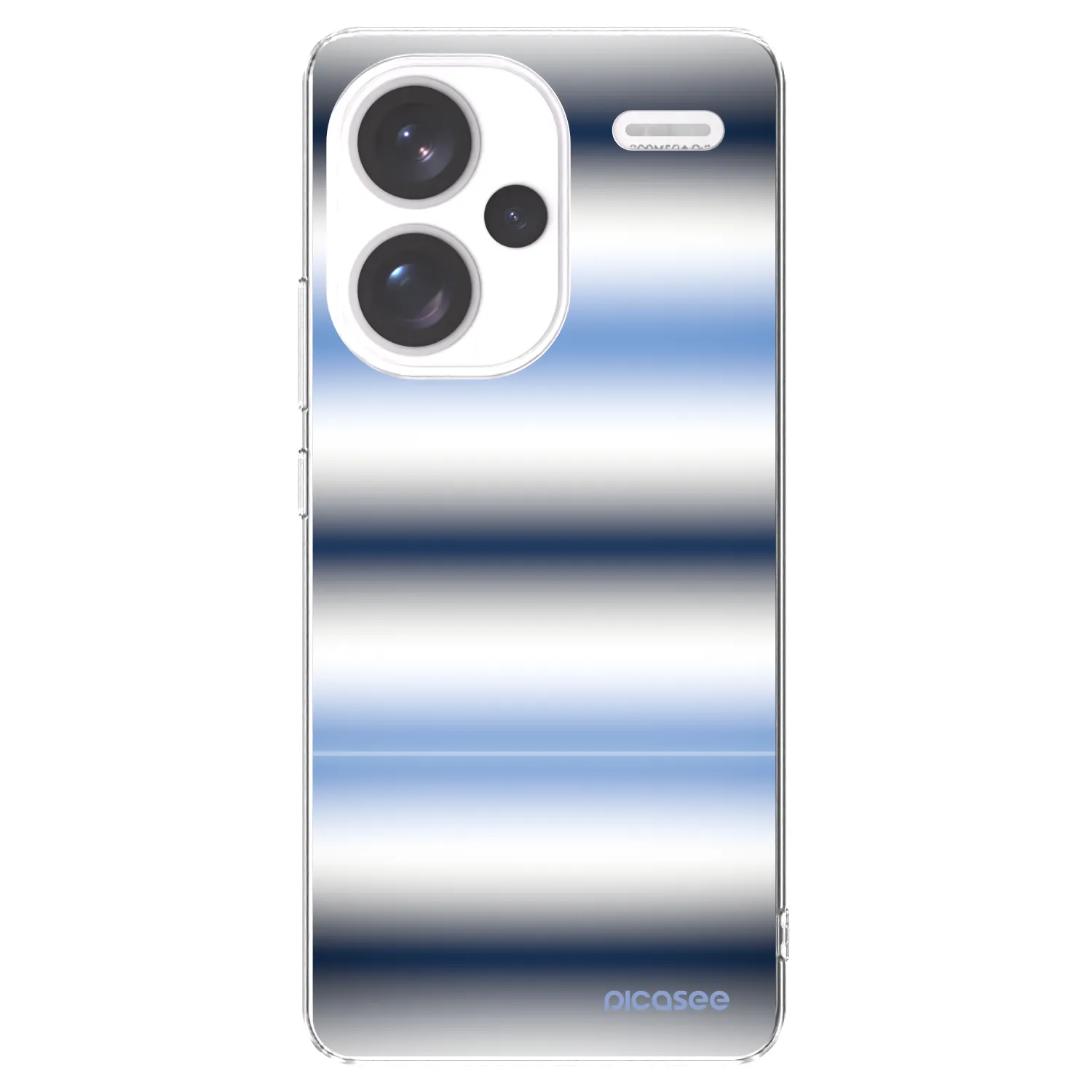 Picasee silikonski prozorni ovitek za Xiaomi Redmi Note 13 Pro+ 5G - Static Lines