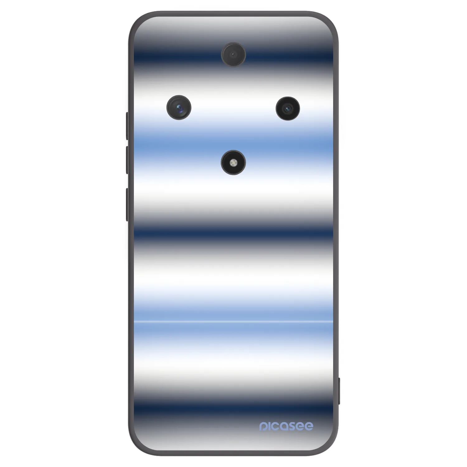 Picasee silikonski črni ovitek za Honor Magic6 Lite 5G - Static Lines