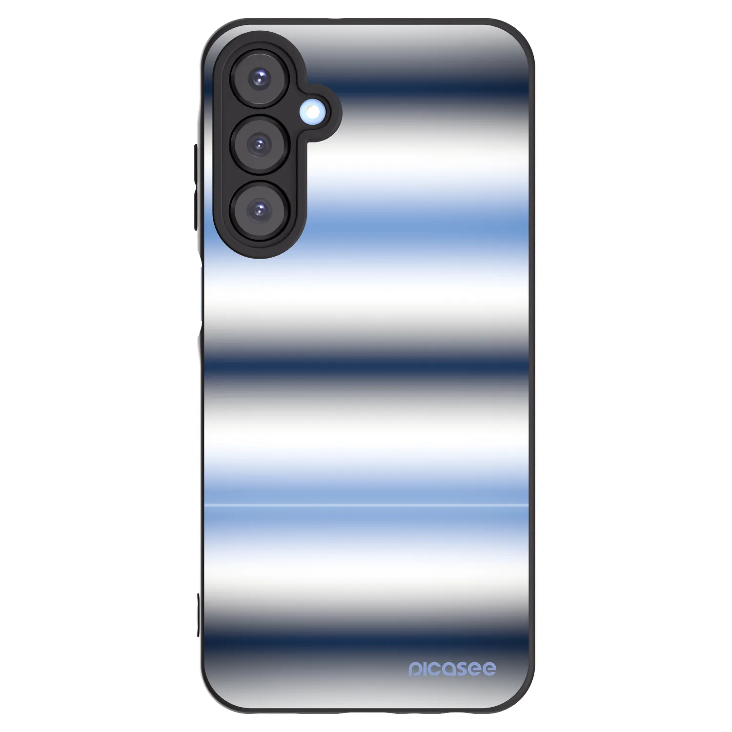 Picasee silikonski črni ovitek za Samsung Galaxy A25 A256B 5G - Static Lines