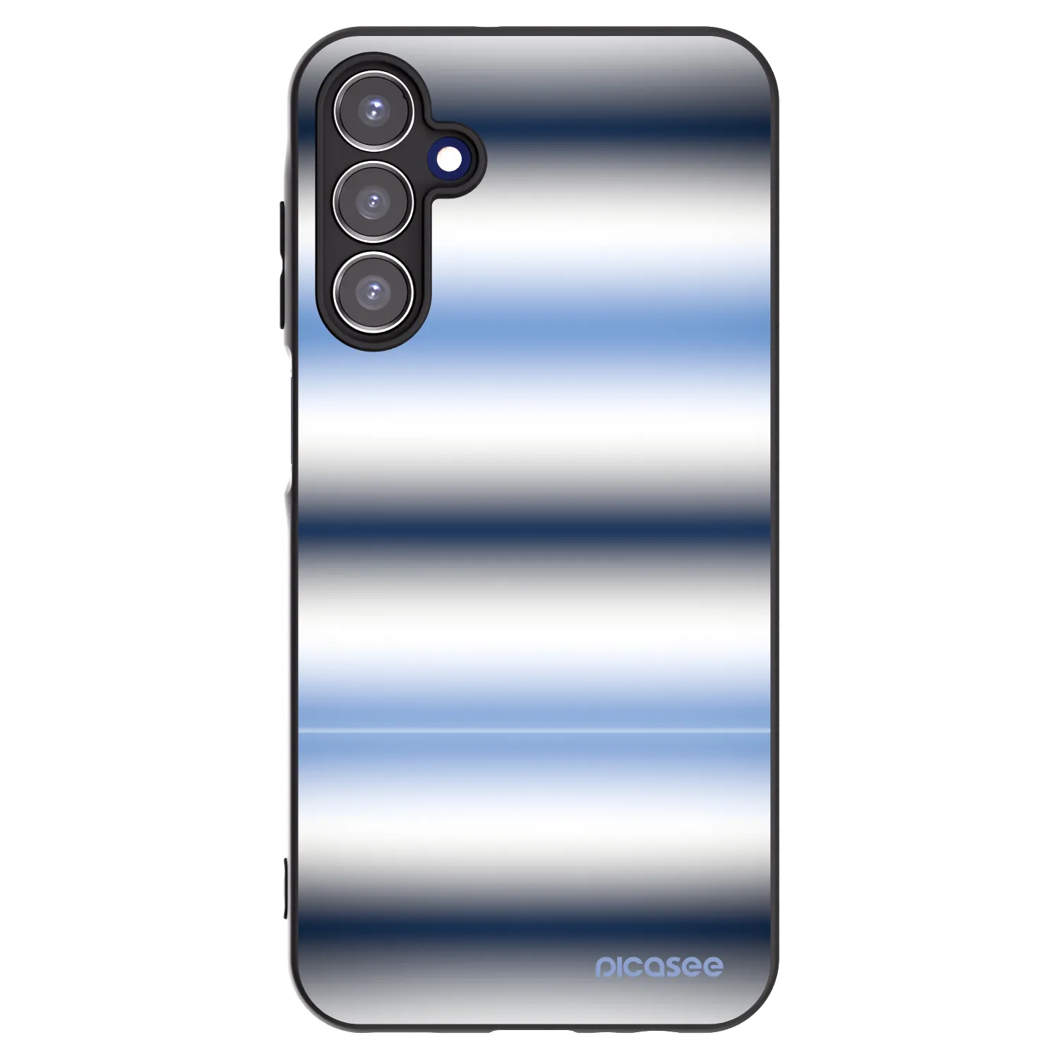 Picasee silikonski črni ovitek za Samsung Galaxy A15 A156B 5G - Static Lines