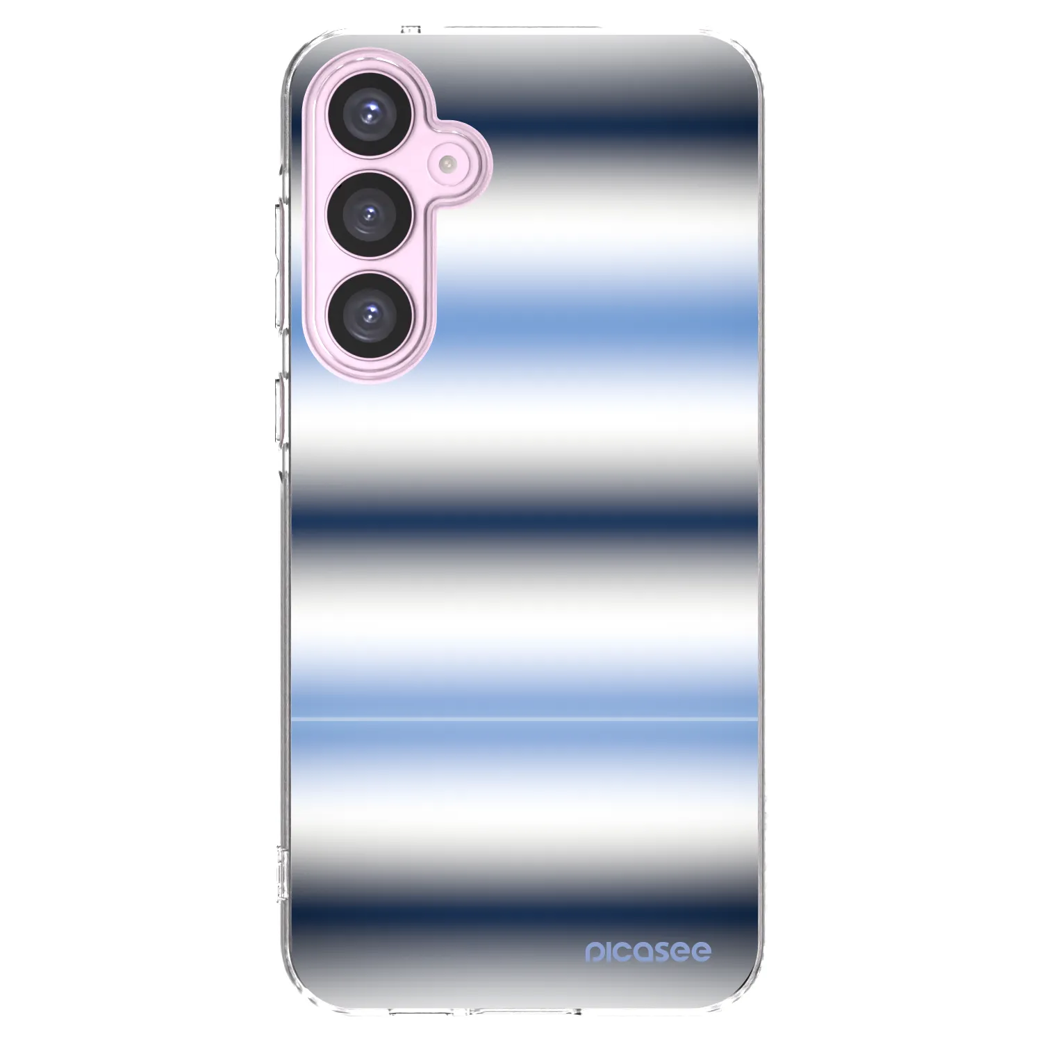 Picasee silikonski prozorni ovitek za Samsung Galaxy A55 5G A556B - Static Lines