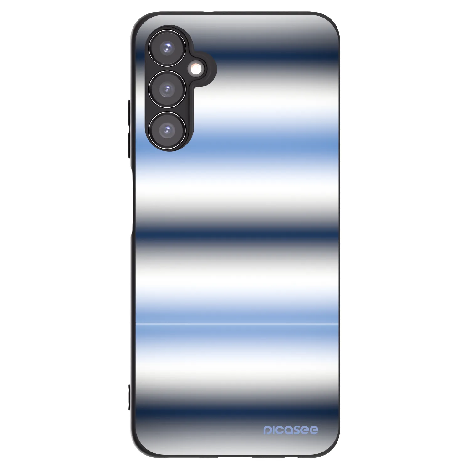 Picasee silikonski črni ovitek za Samsung Galaxy A05s A057G - Static Lines