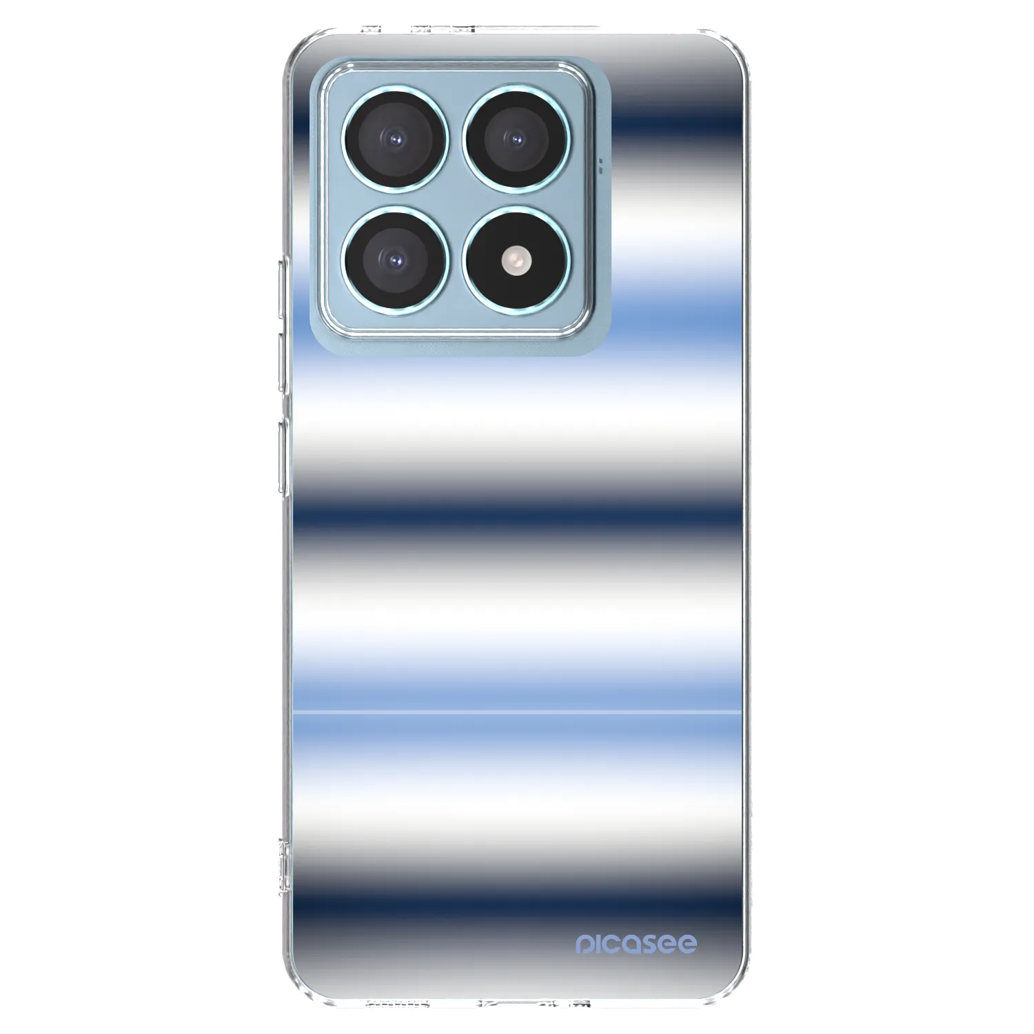 Picasee silikonski prozorni ovitek za Xiaomi 14T Pro - Static Lines