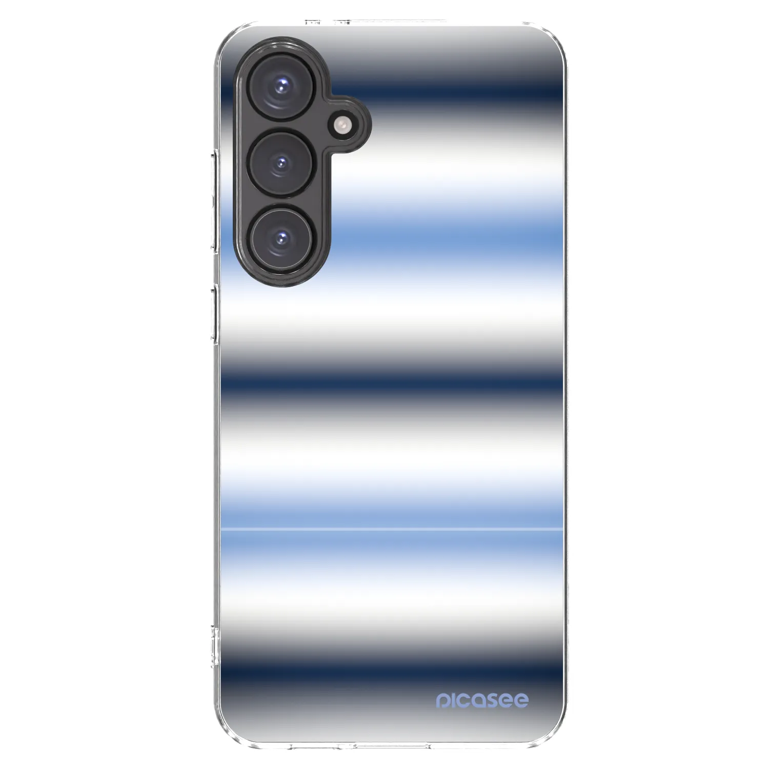 Picasee silikonski prozorni ovitek za Samsung Galaxy S24 FE S721B - Static Lines