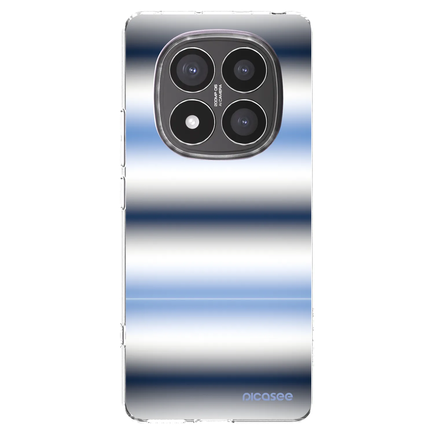 Picasee silikonski prozorni ovitek za Xiaomi Redmi Note 14 Pro+ 5G - Static Lines