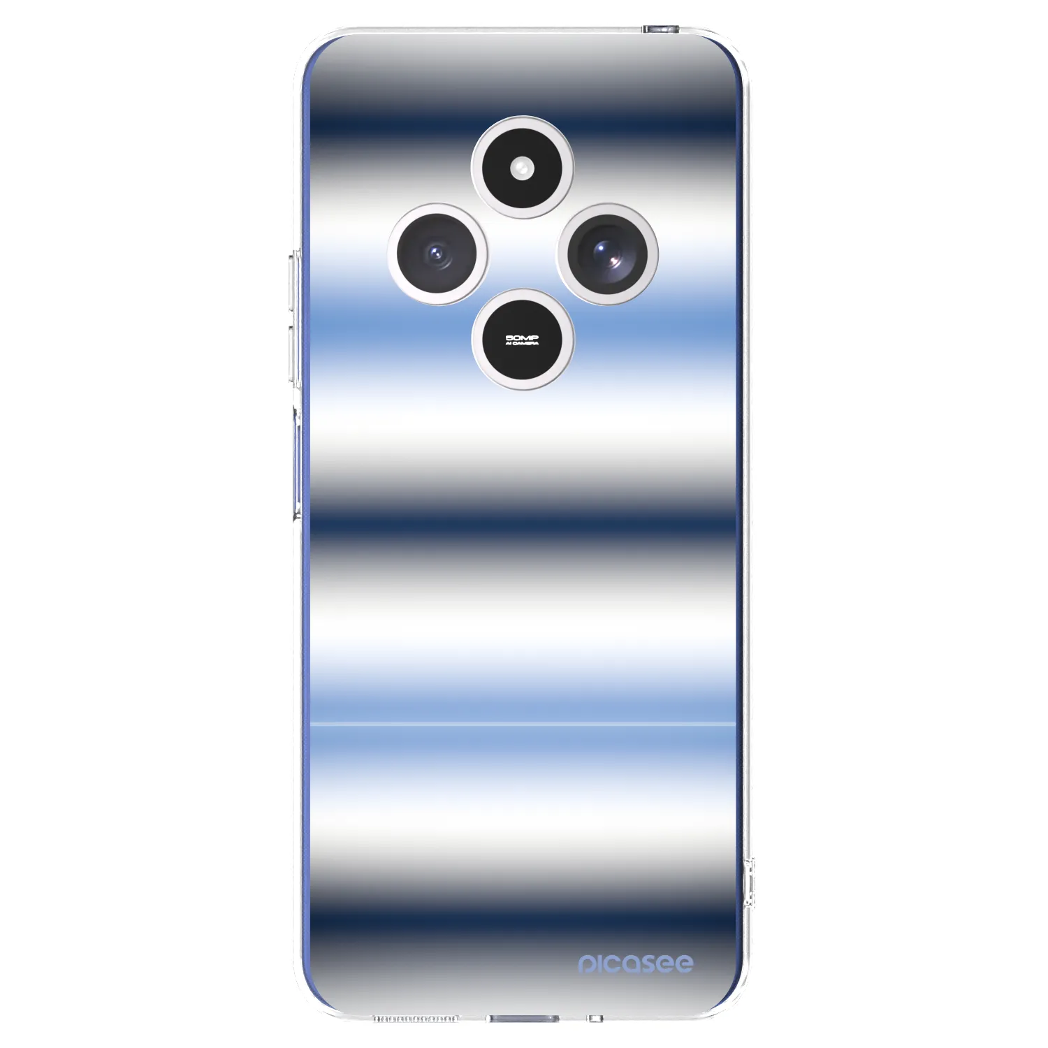 Picasee silikonski prozorni ovitek za Xiaomi Redmi 14C - Static Lines