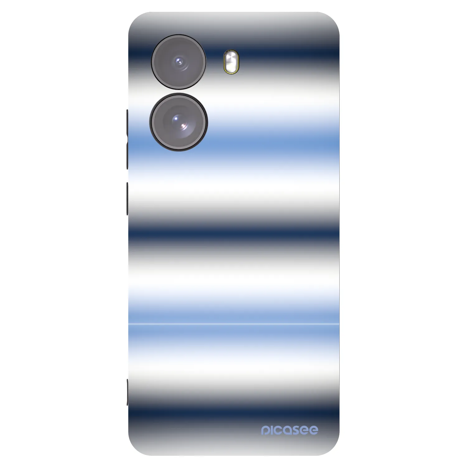 Picasee silikonski črni ovitek za Xiaomi Poco X7 - Static Lines