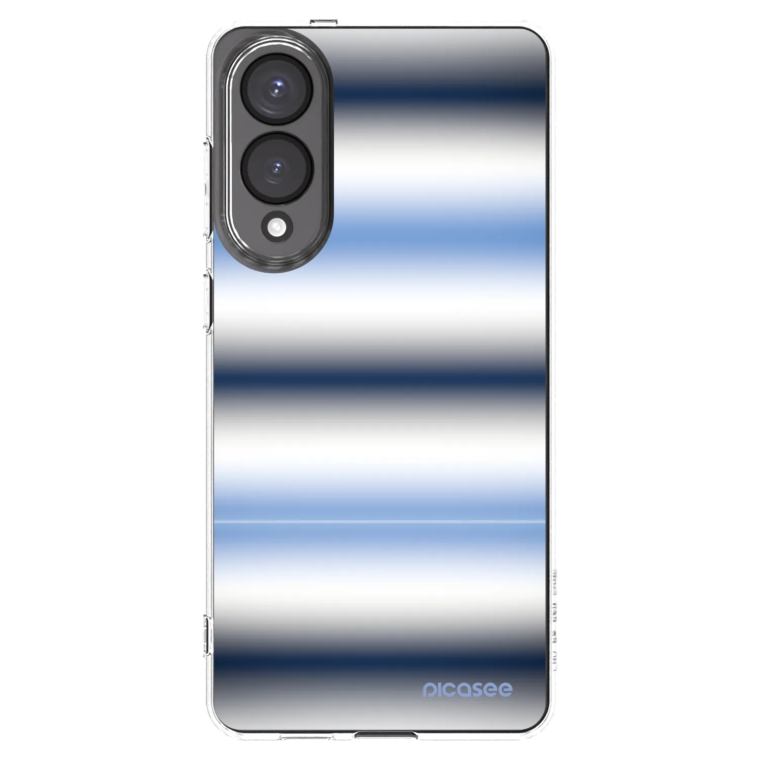 Picasee silikonski prozorni ovitek za Samsung Galaxy S25 Edge 5G - Static Lines