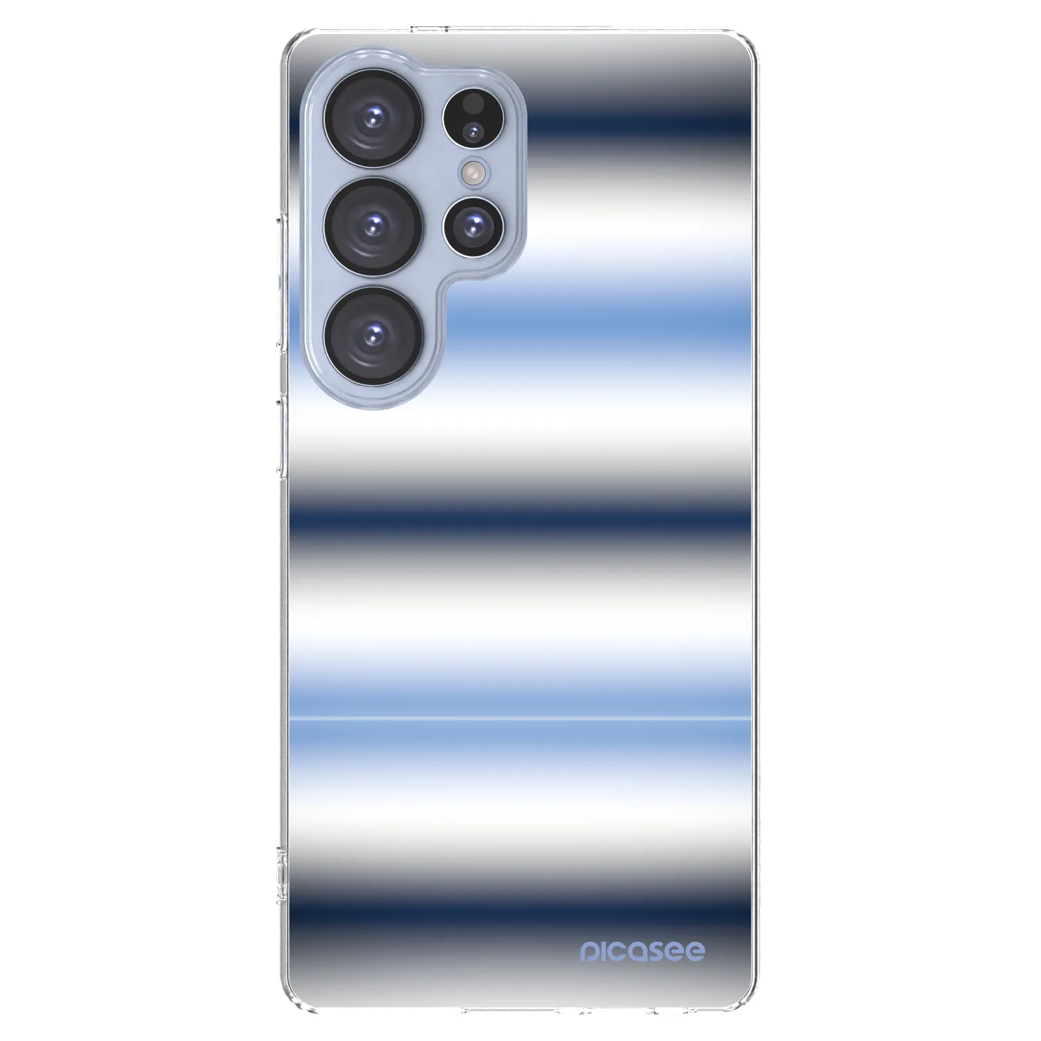 Picasee silikonski prozorni ovitek za Samsung Galaxy S25 Ultra 5G - Static Lines