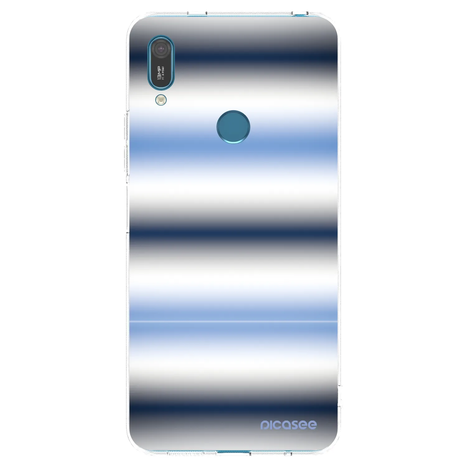Picasee silikonski prozorni ovitek za Huawei Y7 2019 - Static Lines